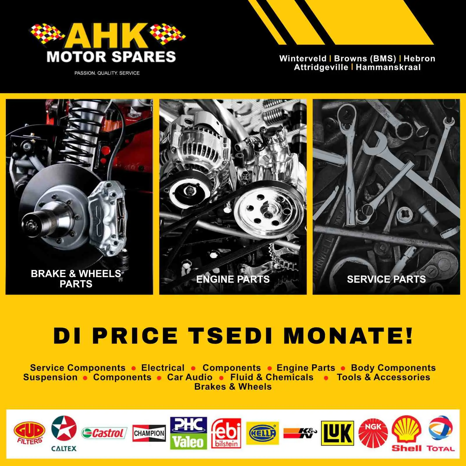 AHK Motor Spares — Price Lists and Catalogues That Sell in a Crowded Market